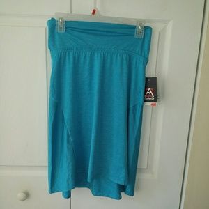 NWT Avalanche Blue Workout Skirt Modest Medium